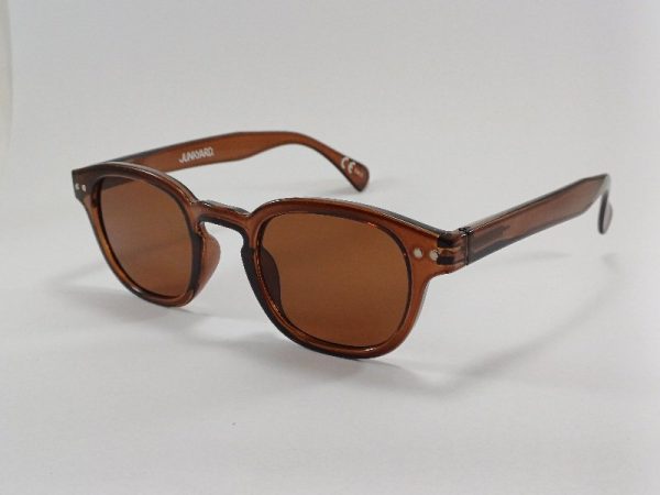 عینک آفتابی یووی ۴۰۰ درجه یک مدل خاص ومعروف junkyard مناسب آقایان و خانم ها و ست کردن رنگ قهوه ای