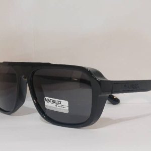 عینک آفتابی پلاریزه matrix طرح ماتریکس اصل رنگ مشکی براق