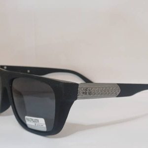 عینک آفتابی پلاریزه matrix مدل ترند دسته پهن رنگ مشکی مات